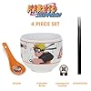 Culture Fly Naruto Ramen Bowl Set with Chopsticks and Spoon, 20 oz Ceramic Microwave Instant Noodle Bowls with Chopsticks, Ramen Noodle Bowl, Rice Bowl Anime Gifts for Men - Image 2