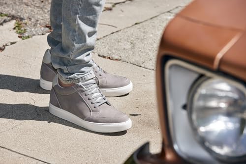 Image of CALTO Men's Invisible Height Increasing Elevator Shoes - Lightweight Lace-up Casual Sneakers - 3.2 Inches Taller