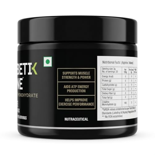 Image of Creatine Monohydrate Powder Unflavoured | Micronized Creatine for Muscle Strength, Performance & Energy Support | 3g Per Serving | Pre & Post Workout Supplement