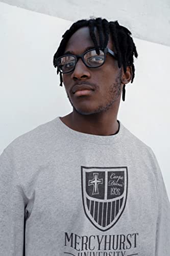 CreateMyTee | Mercyhurst Primary Shield Hooded Sweatshirt3