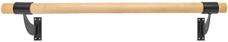 U can Dance Ballet Bar for Static Wall / 120 cm Long 5 cm Diameter UCAN Stretches at Home Ballet Studio, Jazz, Barre, Gymnastics Gym.