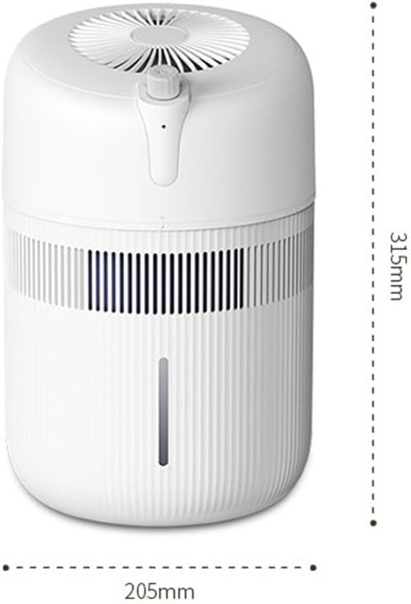 Add Water-cooled Evaporation Fog-free Humidifier Household Large-capacity Air Purifier