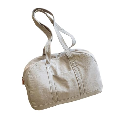 Image of Women Shoulder Bag Stylish Casual Soft Top Handle Handbag for Dating Holiday Gray