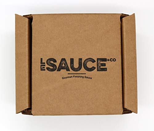 Le Sauce Gourmet Roasted Poblano & Garlic Finishing Sauce, great on chicken, panko pork chops, fish, vegetables, foodie gift (2-Pack) - Thumbnail 3