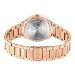 Imagen de Rotary Reloj de pulsera chapado en oro rosa para mujer con piedra brillante