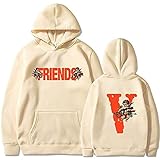 HUAFOOK Big V Coat Hoody Vlone Hoodie Long Sleeve Fashion Hip Hop Sweatshirt Friends Hoodie ?Angel...