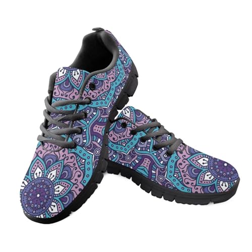 Chaussures de sport à lacets Coloranimal fleur mandala pointure 38