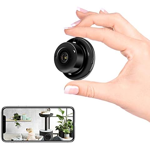 Veroyi Mini IP Camera WiFi Home Security Surveillance Nanny Camcorder with 2 Way Audio Motion Detection Night Vision Cover