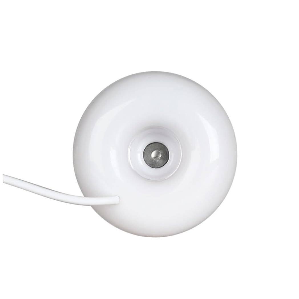 Mini USB Air Humidifier Rechargeable Float Water Donut Shape Humidifier for Home Office WhiteMoisture Air diffuser