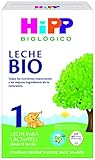 HiPP Biológico 1 - Leche para Lactantes Ecológica - Pack 5 x 300 gr - Leche BIO para bebés de 0 a 6 meses - Contiene Lactosa y Omega-3 - Sin GMO - Especial fácil digestión