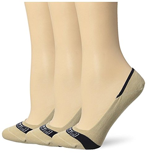 Sperry Women's Signature Invisible Liner Sock with a Helicase sock ring; Size: M/L - Candied Ginger