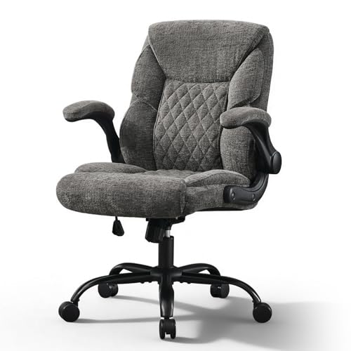 Cloth Mid-Back Ergonomic Office Chair