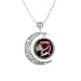 Produktbild Alpha Moon Halskette Teen Wolf Mond Halskette Teen Wolf Schmuck I Am The Alpha Moon Halskette Wolfschmuck Blut Vollmond Halskette Keltischer Triskele Schmuck