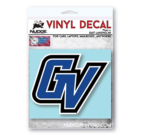 Image of Collegiate NCAA Car Decal Made from Premium Weatherproof Vinyl (Grand Valley State University GV)