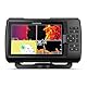 Garmin Striker Vivid 7sv, einfach zu bedienender 17,8 cm Farb-Fischfinder und Sonar-Transducer, Vivid Scanning Sonar (010-02553-00)