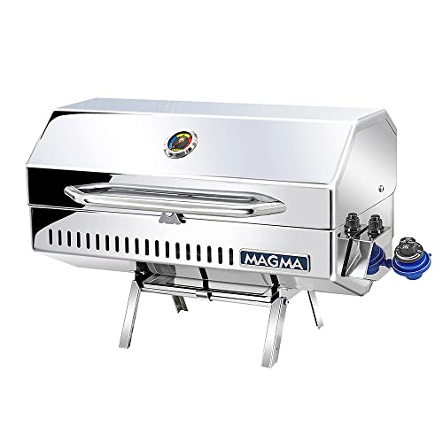 Magma Products, A10-1225-2 Monterey 2 Gourmet Series Gas Grill, Polished Stainless Steel