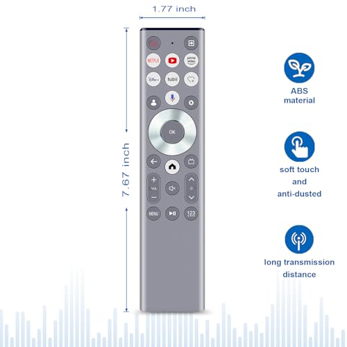 Télécommande ERF6E80H pour Hisense Smart TV 55U6N 65U7N 75U8N