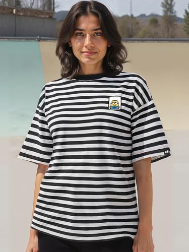 Image of Bewakoof Women's Cotton Oversized Fit T-Shirt