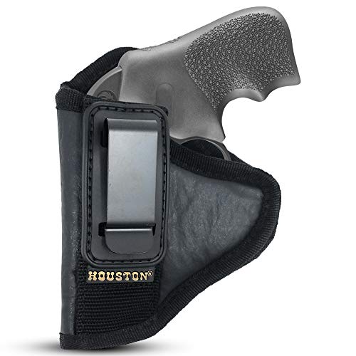 IWB Revolver Holster by Houston - Tuckable ECO Leather Concealed Carry Soft Material