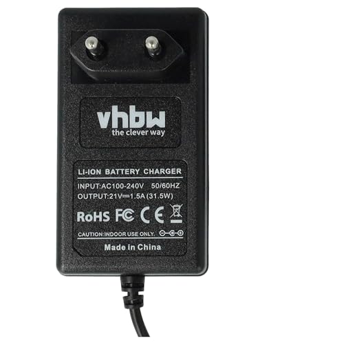 Cargador vhbw para evitar baterías agotadas en Metabo SB 18 LTX-3 BL I 6