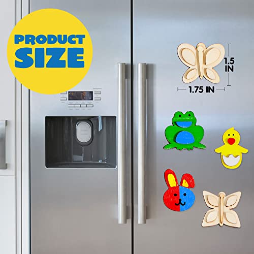 Joyin 11279 12 Wooden Magnet Creativity Arts & Crafts Painting Kit thumb #6