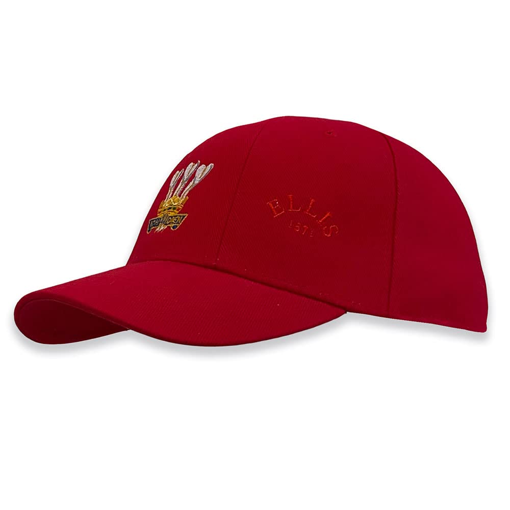 Ellis 1871 Rugby Red Wales Rugby Cap Triple Crown
