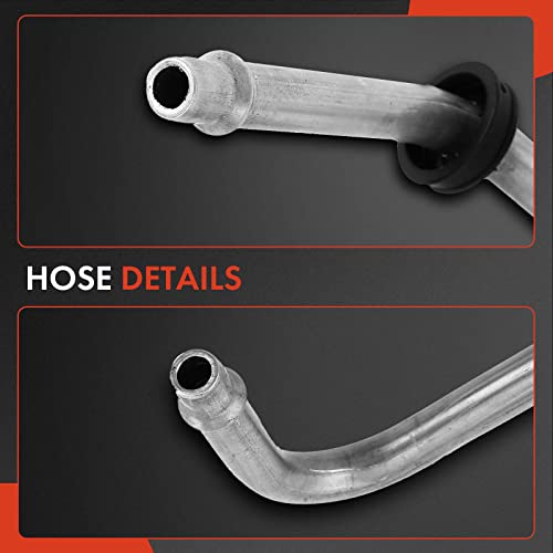 A-Premium Inlet and Outlet Automatic Transmission Oil Cooler Line Hose Assembly Compatible with Jeep Liberty 2005 2006 2007 2.4L 3.7L by A-Premium - Image 5