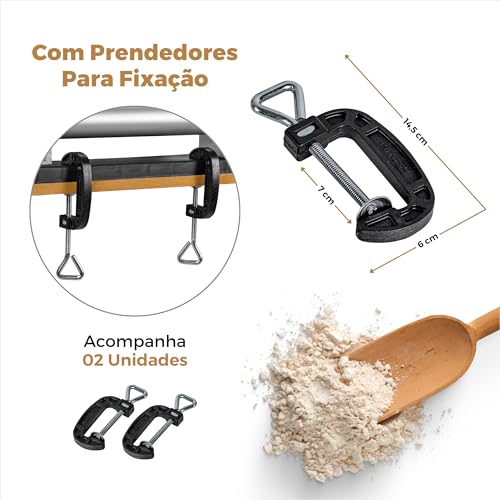 Cilindro Massa Maquina Manual Abrir Macarrão Pizza Salgado Esfiha Sovar Pão Fazer Artesanato Botini