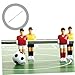 Toyvian 4pcs Sturdy Foosball Table Poles Metal Handles Replacement Parts for Table Soccer Machines Sturdy Soccer Rods for Boys and Girls and Adults for Game Rooms and Family Entertainment