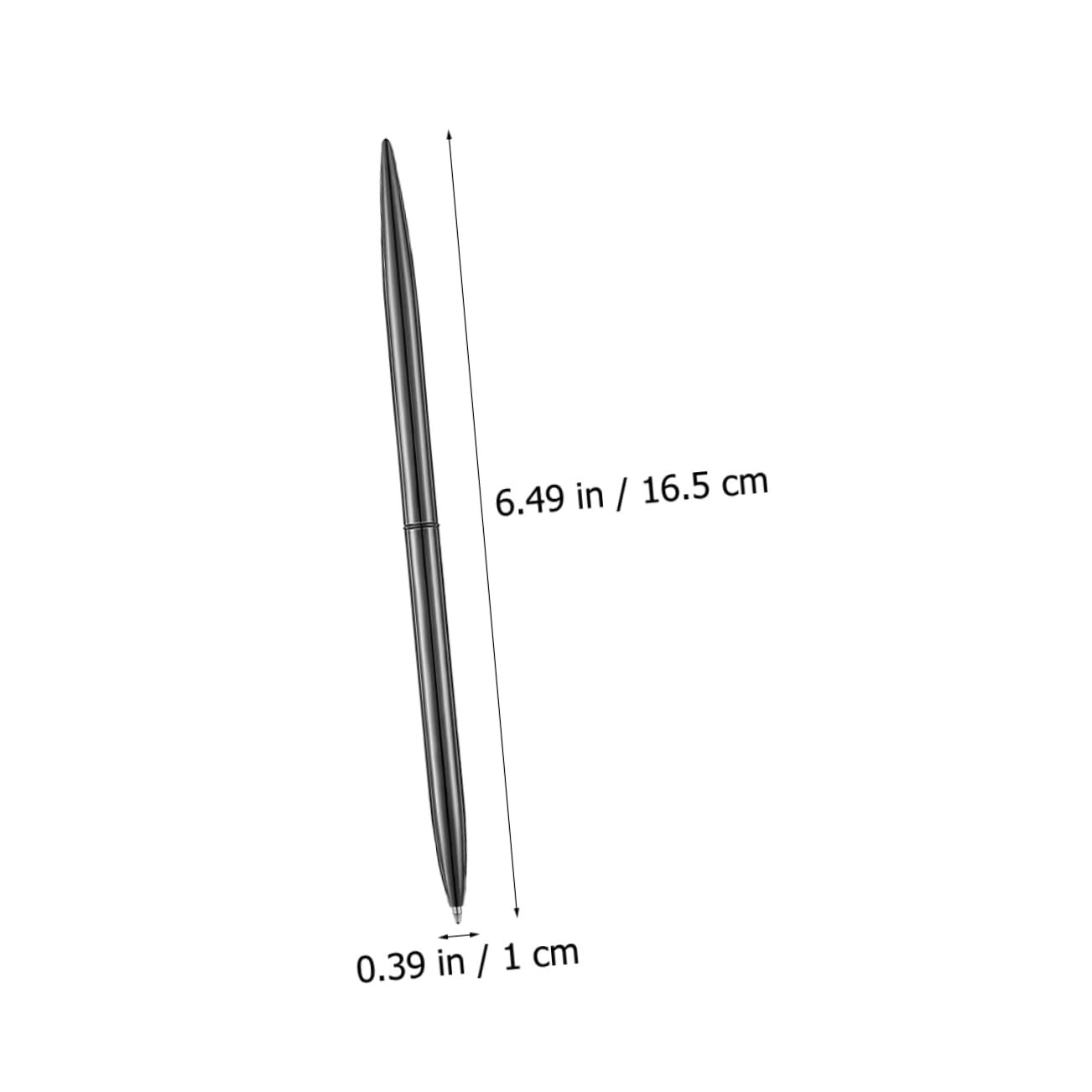 Housoutil 24 Pièces Placement de table en plastique étudiants signent des stylos Enclos stylos d'écriture portables exquis Fournitures de bureau