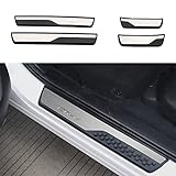 CEBAT 4Pcs Stainless Steel Car Door Sill Scuff Plate Guard Sills for Honda CRV 2017-2022 Automotive...