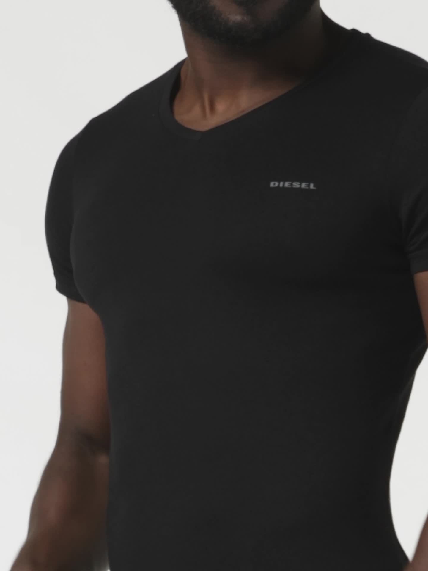 Amazon | Diesel メンズ Jake 3枚組 必需品 Vネック Tシャツ US サイズ 