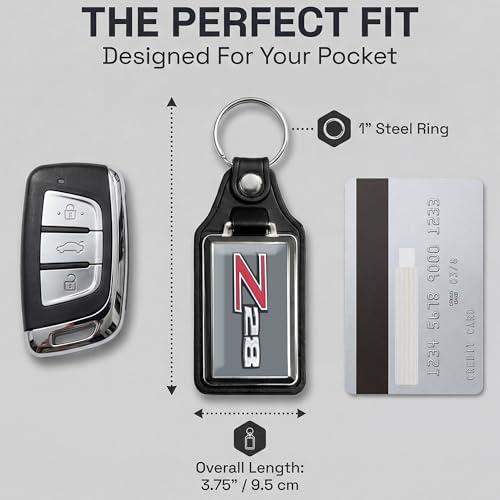 Image of Brotherhood Car Key Chain for Camaro - Classic Models Keychain for Men and Women Gift Key Ring - -