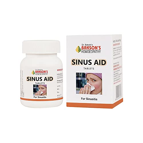 Image of Dr. Bakshi's BAKSON'S HOMOEOPATHY Bakson Sinus Aid Tablets -75Tabs