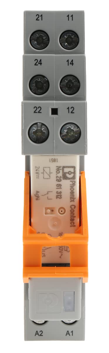 Phoenix Contact Rif-1-Rsc-Ldp-24Dc/1X21 Bloque De Construcción Del Relé Tensión Nominal: V/Dc Corriente De Conmutación (Máx.): 11A Talla 24