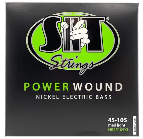 SIT STRINGS �G���L�x�[�X�� POWER WOUND �G�L�X�g�������O�X�P�[�� 045-105 �j�b�P�� NR45105XL �y���K�A���i�z