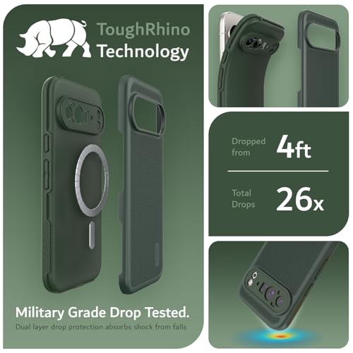 Image of TUDIA MergeGrip Magsafe Compatible for Pixel 10 Pro XL Case - Pine Green