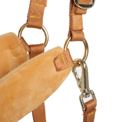Halter para caballo ajustable y portátil con protección acolchada integral 4