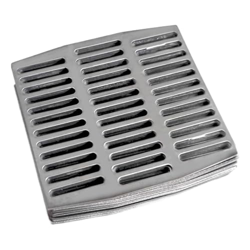 Grille de trou de ventilation brique en acier pour stopper l'humidité des murs