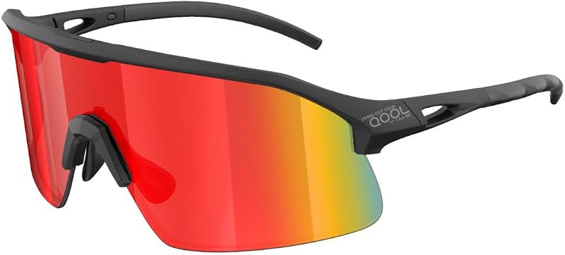 Living out your qool time Polarized Cycling Sunglasses for Women Men Golfing Running Volleyball MTB Outdoor Sports Padel