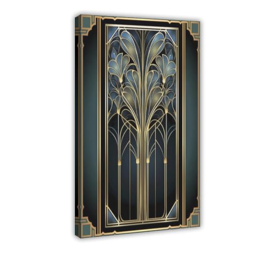 Impression sur toile art nouveau pour habiller un petit mur vide avec élégance