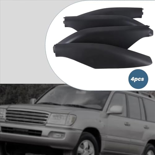 Tapa protectora de riel de equipaje para Toyota Land Cruiser Prado LC120 3