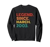 Photo Gallery legend since march 2003 men women idea birthday 2003 classic felpa Photo Gallery legend since march 2003 men women idea birthday 2003 classic felpa