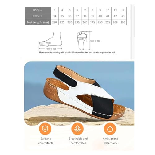 Ultra Comfortable Orthopedic Sandals,2025 New Women's Sandals Leather Orthopedic Shoes Sports2