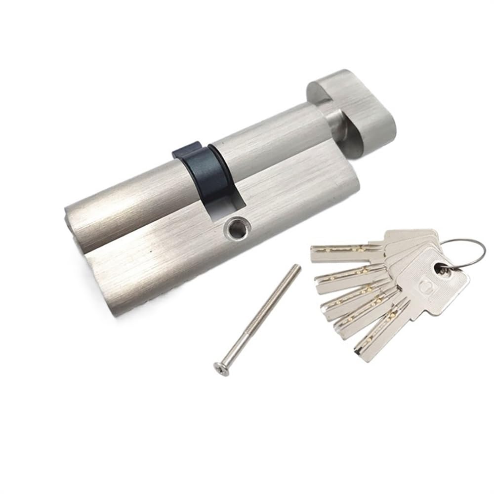 YUCHUANGYE Lock Cylinders Various Sizes Of Door Lock Cylinder Cores,5keys,height 32MM,one Side Opened,Security Door Interior Door Barrel Lock(Length 80mm)
