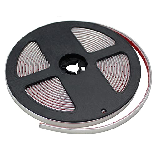 Lumonic baguette chromée autocollante 8mm x 5m I Baguette décorative chromée pour voiture, camion etc. I Baguette chromée 8mm, Baguette chromée voiture,...