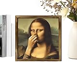 Transformation d'Espace Ludique: L'art mural encadré pour salle de bain insuffle de l'humour dans les salles de bain, transformant l'espace en une expérience artistique tout en offrant une réinterprétation ludique des classiques, adapté à un usage domestique et commercial, améliorant la décoration avec une touche légère dans tout environnement. Cette décoration murale apporte une atmosphère et artistique, parfaite pour rehausser l'ambiance des pièces avec un style humoristique et intempo