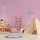 Relaxdays Wanduhr Kinder, Ø 30 cm, Bunte Zahlen, Uhrzeit Lernen, Kinderzimmeruhr Jungen & Mädchen, Kinderuhr Wand, blau