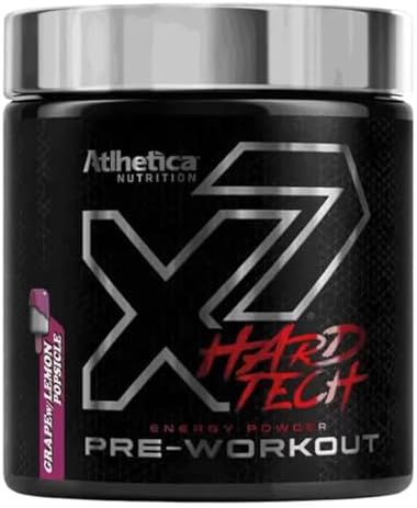Pré-treino X7 Hard Tech - 200g Grape w/Lemon Popsicle - Atlh...