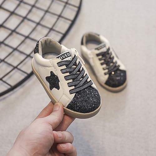 Girls Boys Glitter Star Toddler Sneakers Outdoor Sports Tennis Shoes2